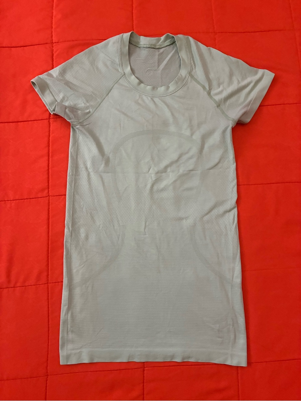 Lululemon Swiftly Shirt 4 Green Short Sleeve Yoga Run Compression